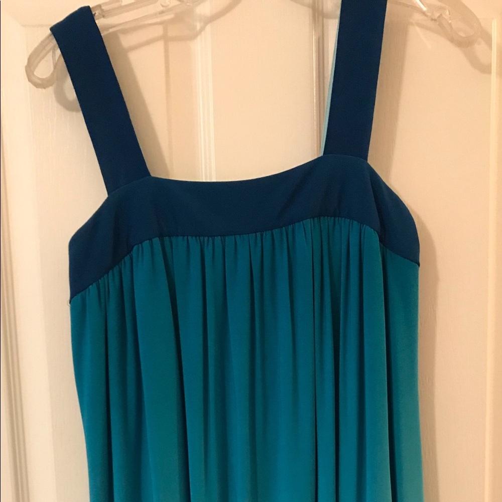 Blue ombré dress
